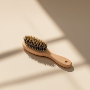 Natural Bristle Grooming Brush