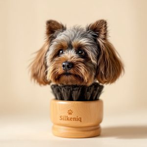 Custom Pet Portrait Brush Holder
