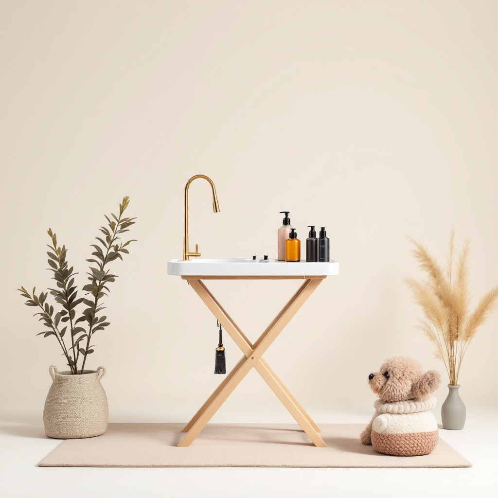 Luxury Pet Grooming Station